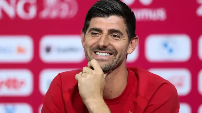 Hoofdafbeelding voor artikel Thibaut Courtois geniet van…