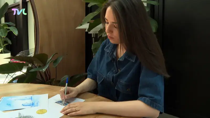 Hoofdafbeelding voor artikel Breese Yentl schrijft en illustreert…