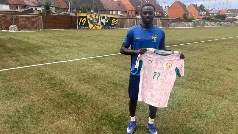 Hoofdafbeelding voor artikel STVV-speler Diouf denkt dat…