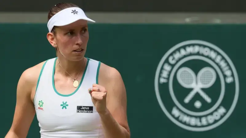 Hoofdafbeelding voor artikel Elise Mertens klopt Bouzkova…