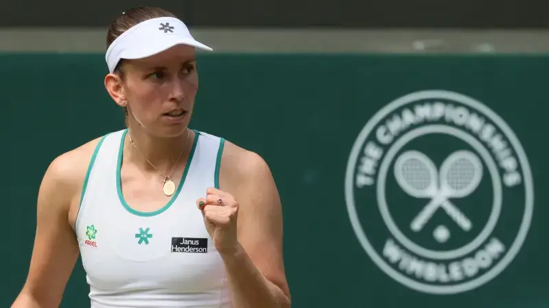 Hoofdafbeelding voor artikel Elise Mertens niet naar halve…
