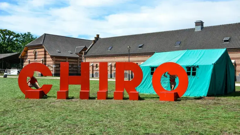 Hoofdafbeelding voor artikel Chiro Drongen breekt kamp…