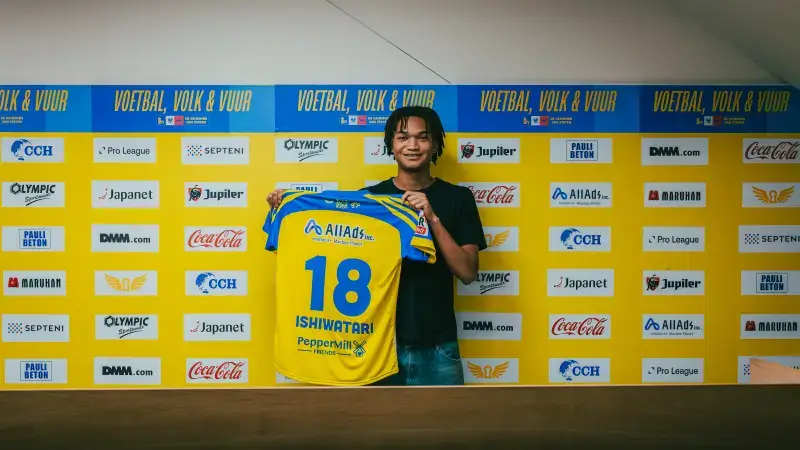 Hoofdafbeelding voor artikel STVV verwelkomt Japanse middenvelder…