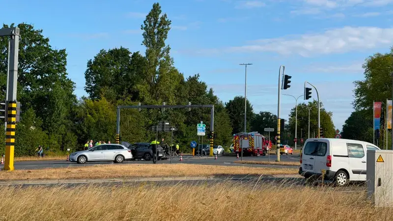 Hoofdafbeelding voor artikel Verkeersongeval in Zonhoven:…