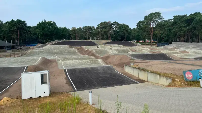 Hoofdafbeelding voor artikel Vernieuwd BMX-parcours in…