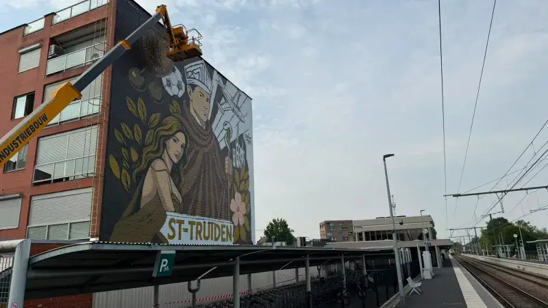 Hoofdafbeelding voor artikel Gigantische muurschildering…