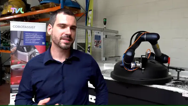 Hoofdafbeelding voor artikel Mobiele robot neemt zwaar…