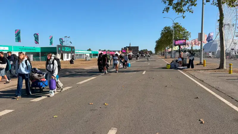 Grote uittocht verloopt vlot: Pukkelpop zit erop