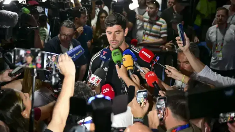 Hoofdafbeelding voor artikel Courtois past voor Nations…