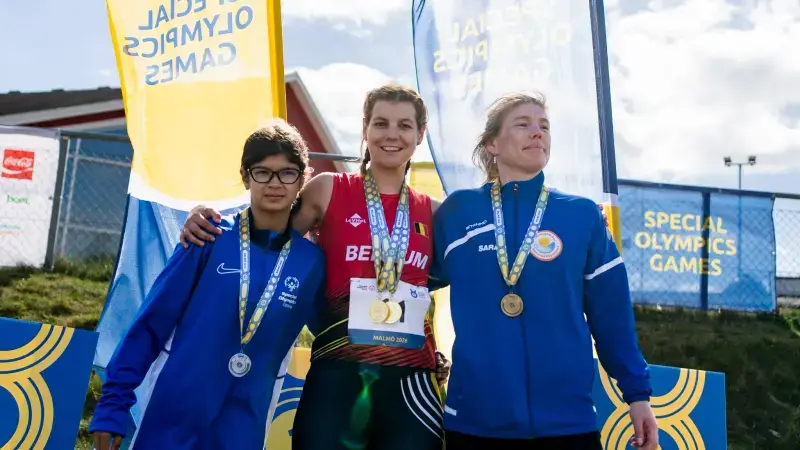 Hoofdafbeelding voor artikel Anke Sneyers haalt drie keer…