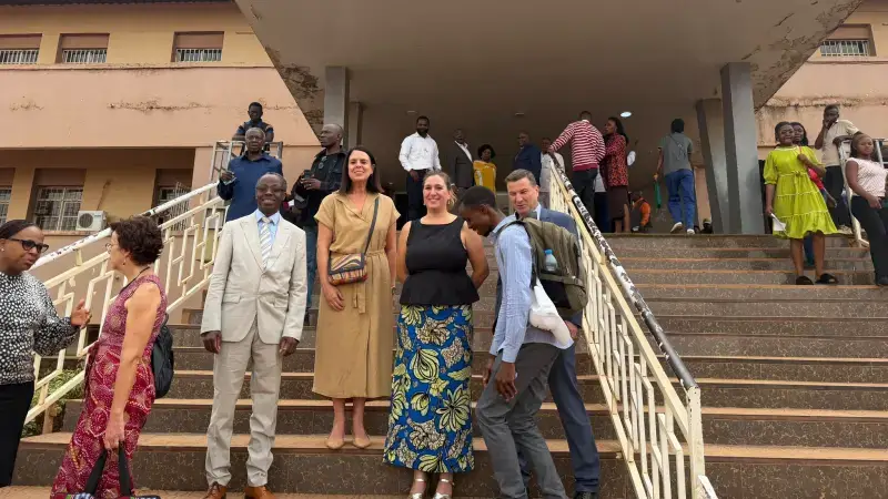 Hoofdafbeelding voor artikel UHasselt in Congo: Warm onthaal…