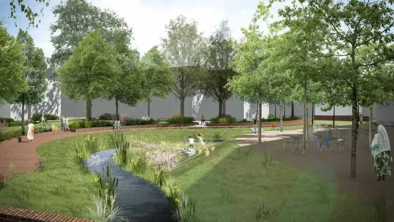 Hoofdafbeelding voor artikel Kerkplein in Neerpelt wordt…