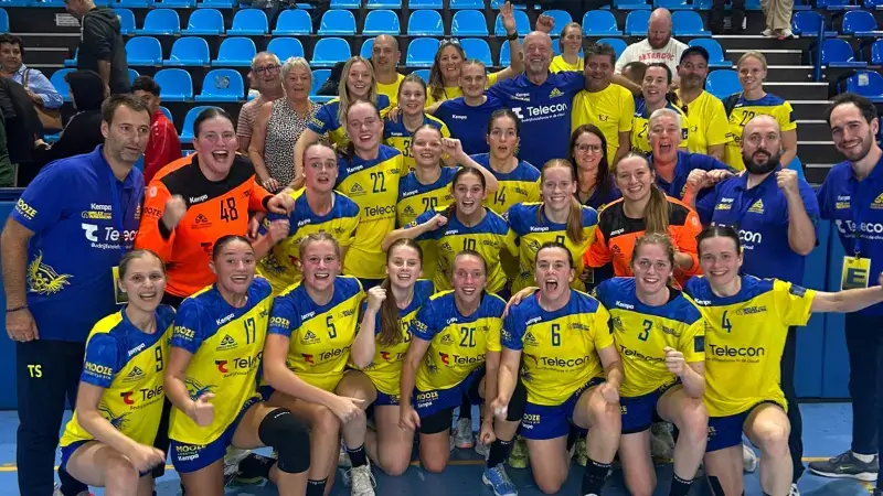 Hoofdafbeelding voor artikel Truiense handbaldames naar…