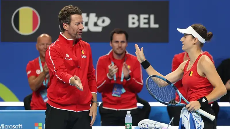 Hoofdafbeelding voor artikel Tenniscoach Wim Fissette stopt…
