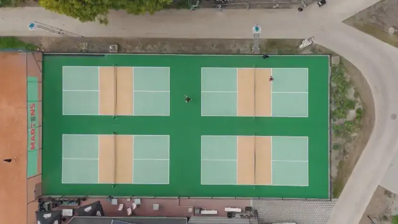 Gratis pickleball spelen in Alken? Vier nieuwe terreinen geopend bij TC De Alk