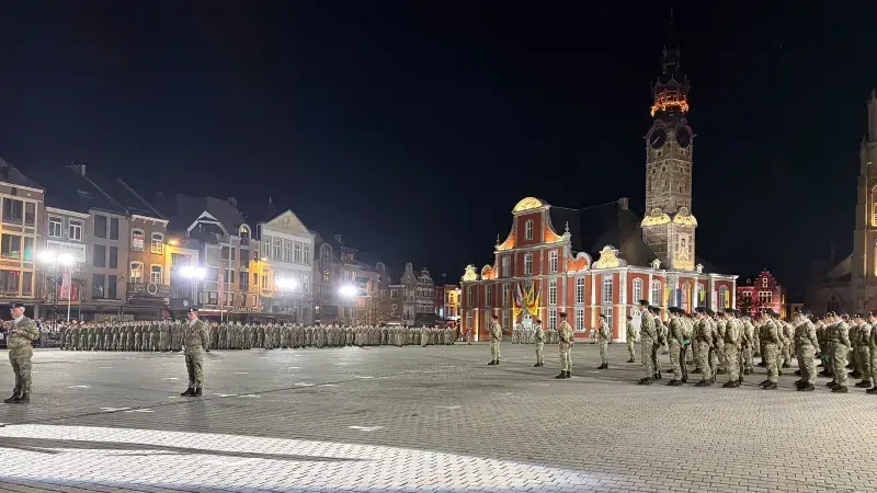 Hoofdafbeelding voor artikel Meer dan 600 jonge militairen…