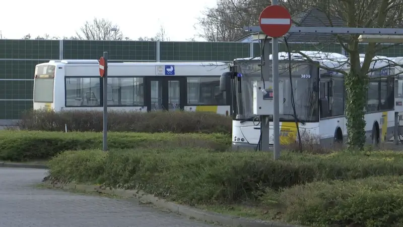 Spontane staking in stelplaats van De Lijn in Beverlo is afgelopen