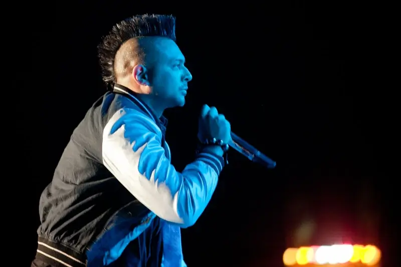 Sean Paul en Sergent Garcia op het podium van Afro-Latino in Genk