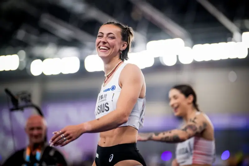 Rani Rosius zevende in WK-finale 60m indoor
