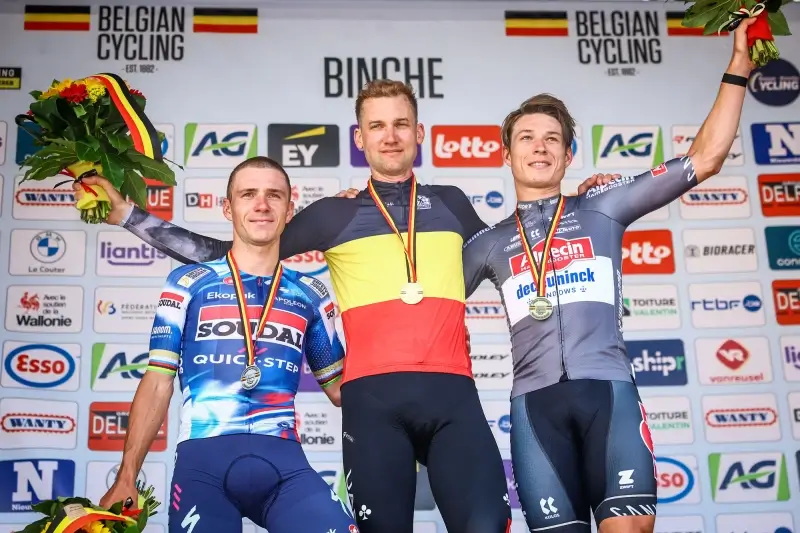 Beresterke Tim Wellens is Belgisch kampioen bij de profs
