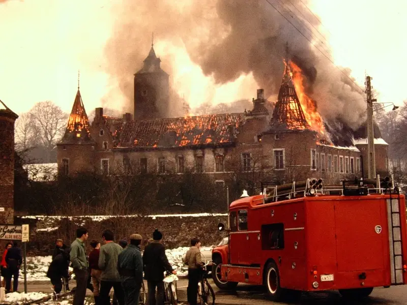 Alden Biesen herdenkt 50 jaar brand met zomerexpo