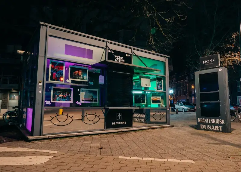 Laatste kiosk in Limburg wordt tijdelijke expo 'De Vitrine'
