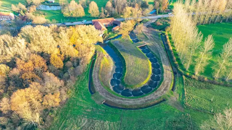 Vlaamse Milieumaatschappij legt vistrap aan bij Rentfortmolen in Bilzen