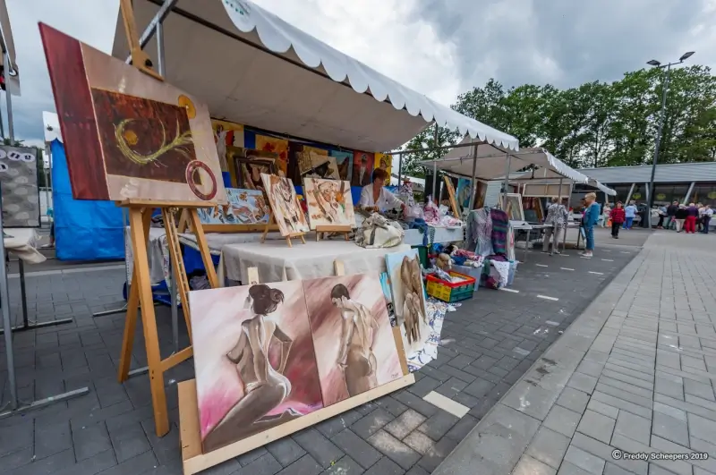 Kunstmarkt As pakt uit met 65 exposanten