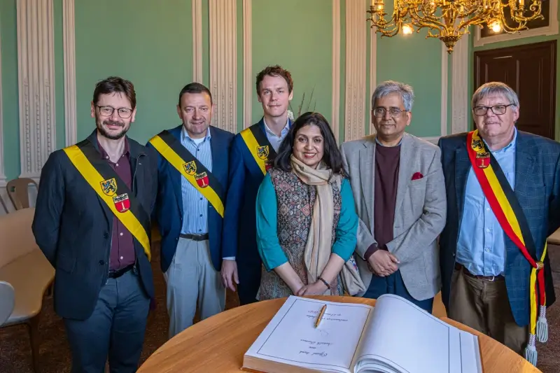 Sint-Truiden verwelkomt Indische delegatie en verkent economische samenwerking