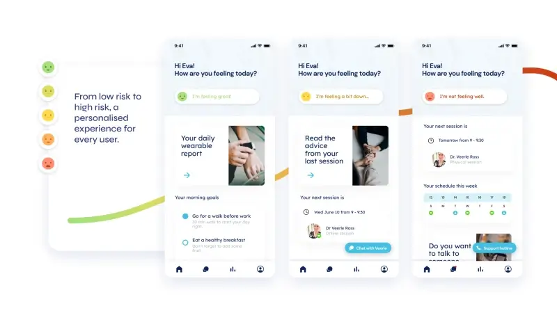 Nieuwe app wil aantal consultaties bij psycholoog voor depressieve klachten halveren