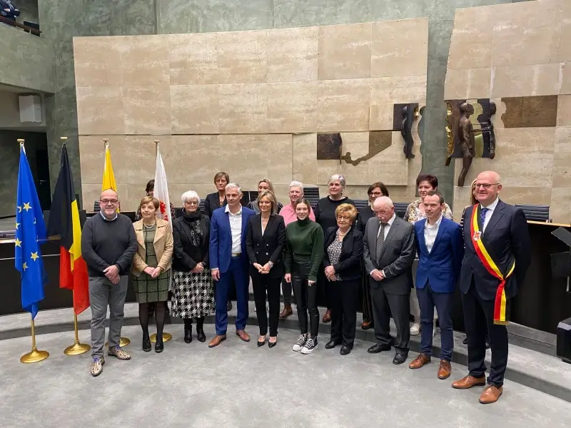 Ingrid Kempeneers legt eed af als burgemeester van Sint-Truiden