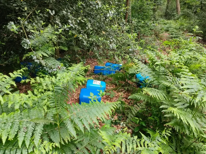 60 drugsvaten gevonden in Houthalen-Helchteren