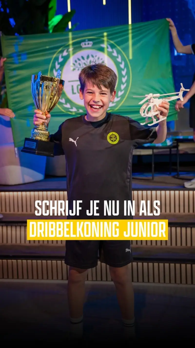 Word jij de nieuwe Dribbelkoning Junior?