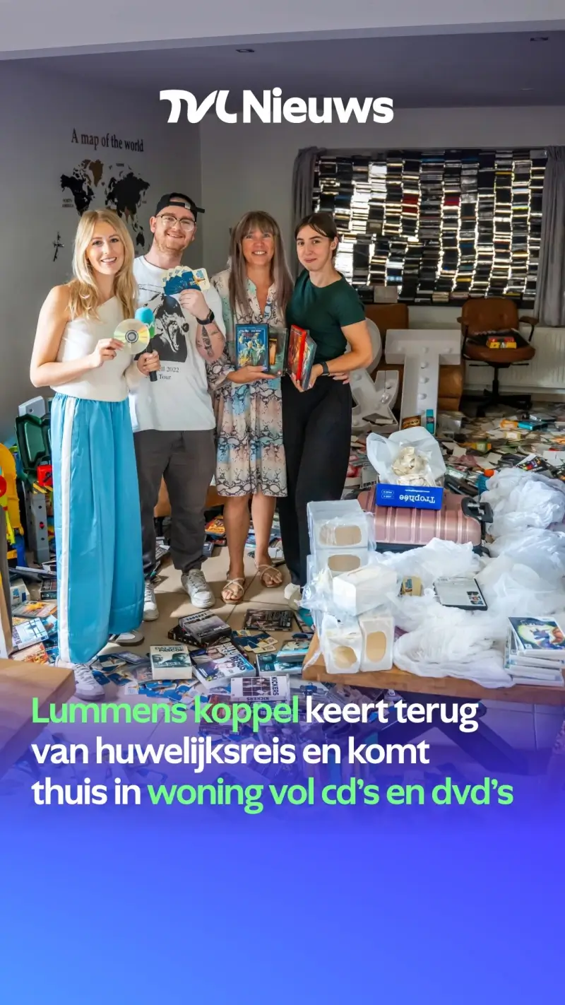 Huis vol cd's