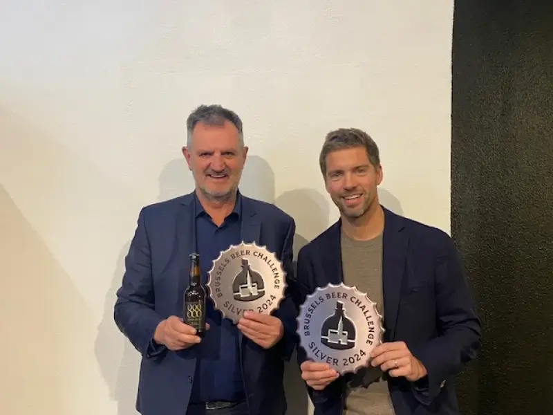 Halense brouwer wint zilveren medaille met bier van Patrick Van Gompel