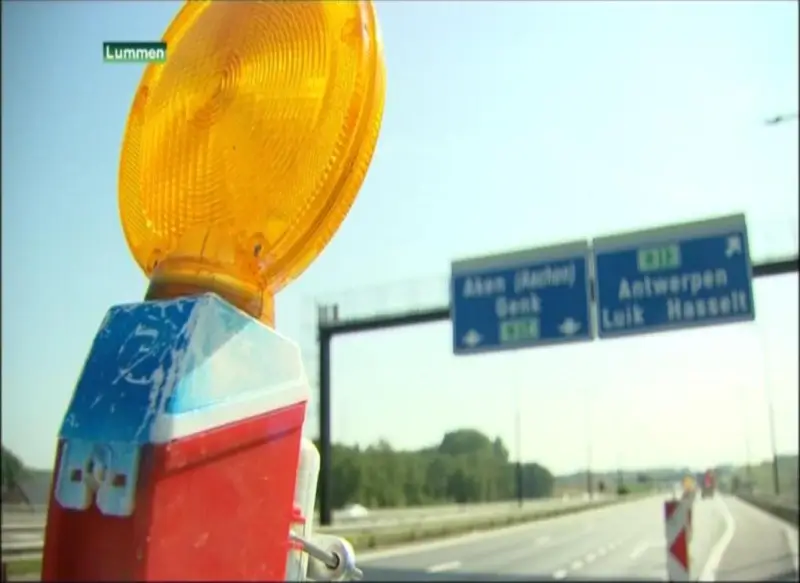 Afrit 26 Beringen van E313 dit weekend gesloten voor werken