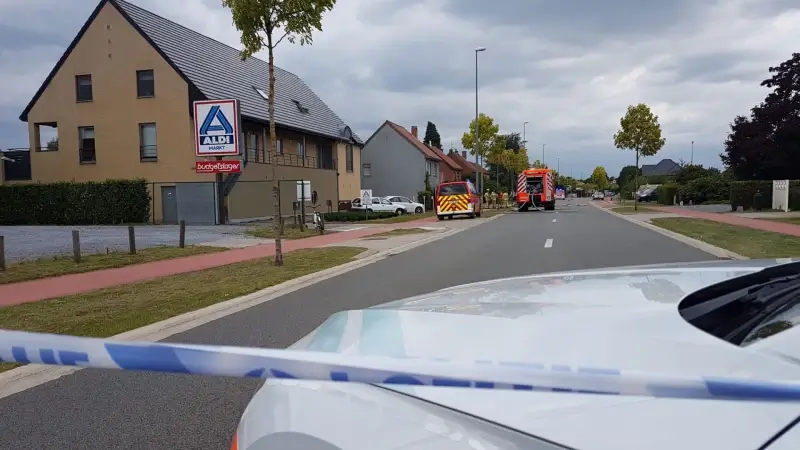Aldi in Hechtel-Eksel ontruimd na gasontploffing in woning