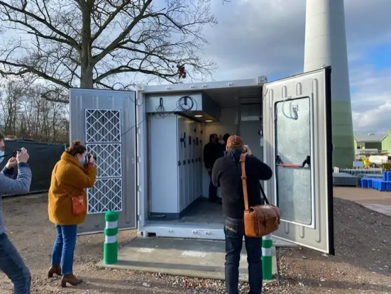 Stad Hasselt neemt batterij voor zonne-energie in gebruik