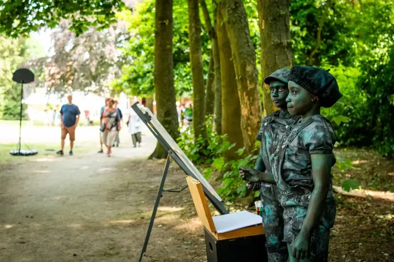 26 kinderen worden opgeleid tot levend standbeeld voor Beeldig Lommel