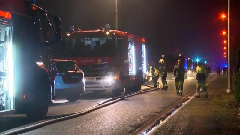 Brand legt bedrijf in Bocholt in de as