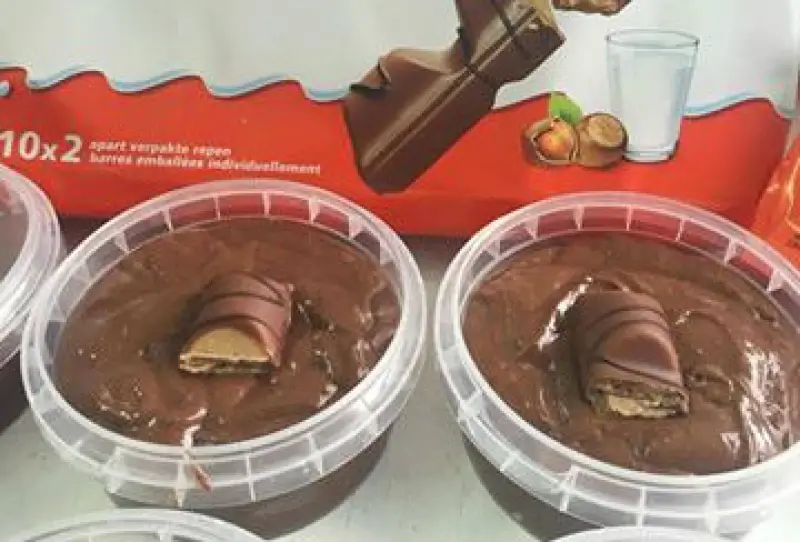 Winkel uit Riemst verovert sociale media met zelfgemaakte Kinder Bueno-pasta