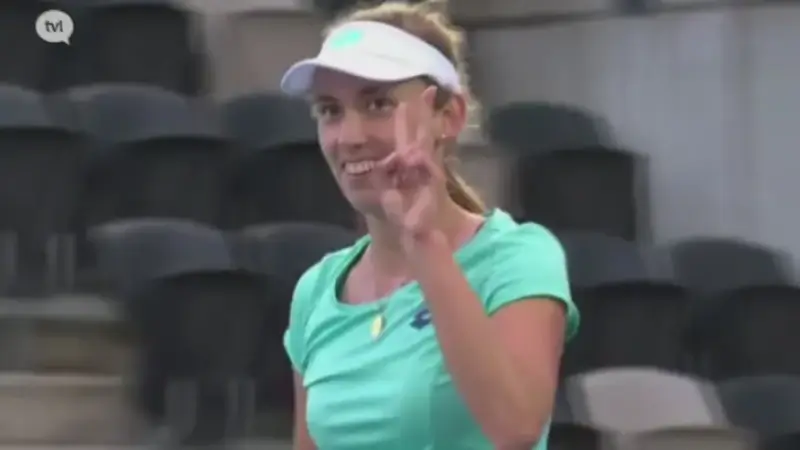 Elise Mertens stunt op de Australian Open en gaat door naar de halve finale