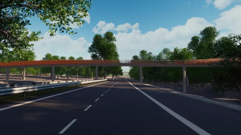 Vlaanderen investeert 9 miljoen in fietsbrug en ecoduct over Boslaan in Lanklaar