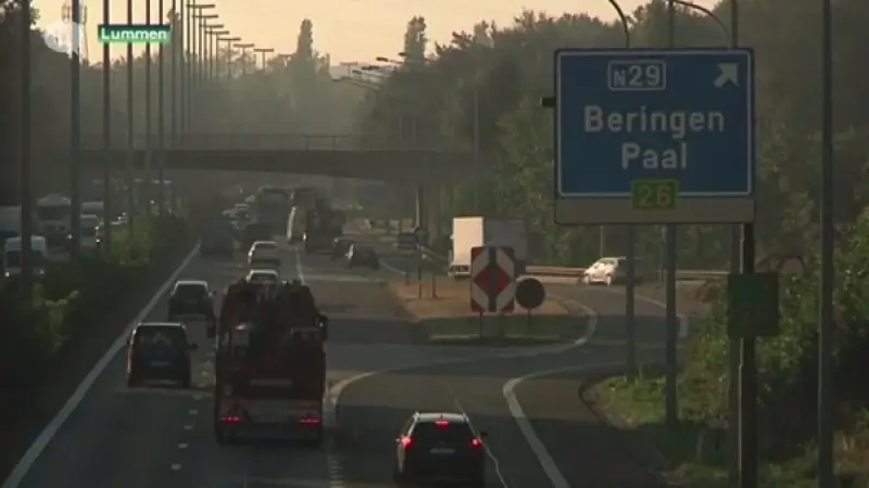 Nog meer hinder verwacht bij werken op E313 in Beringen