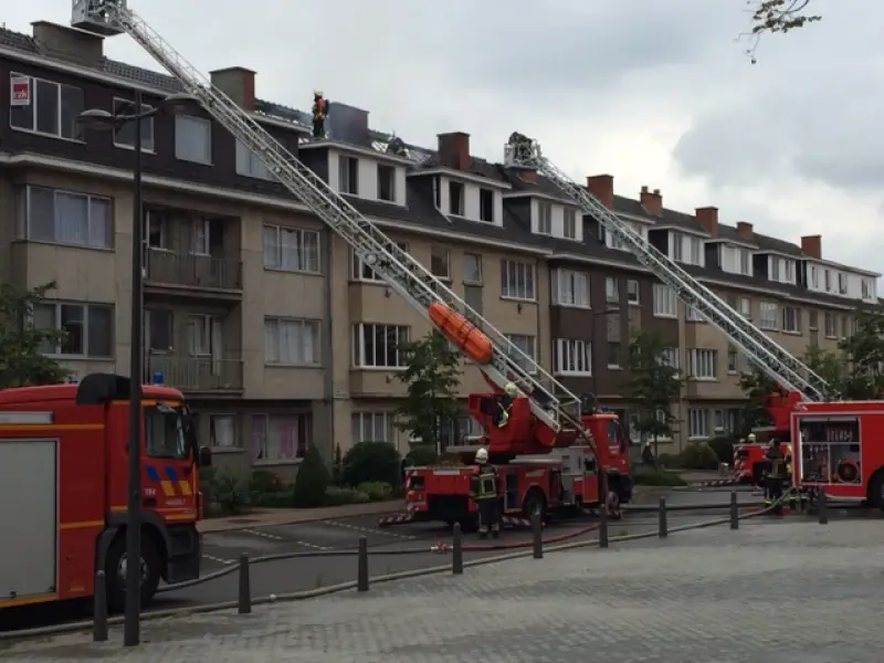 Hevige brand in Runkst