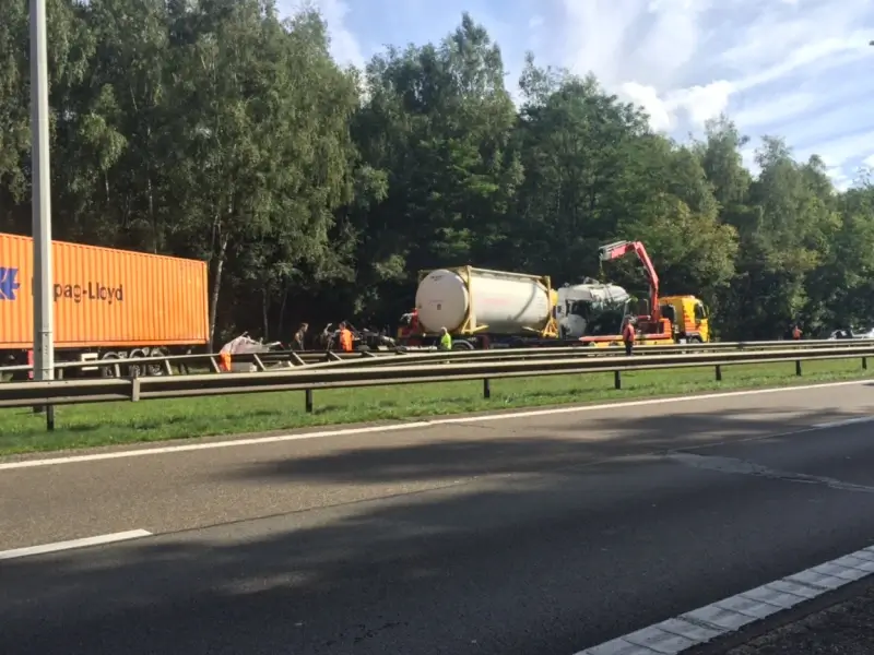 Ongeval veroorzaakt zware hinder op E314 in Genk