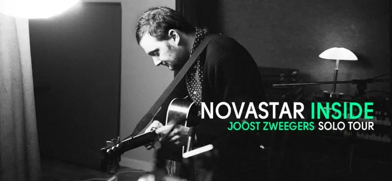 Joost Zweegers (Novastar) kondigt theatertour aan