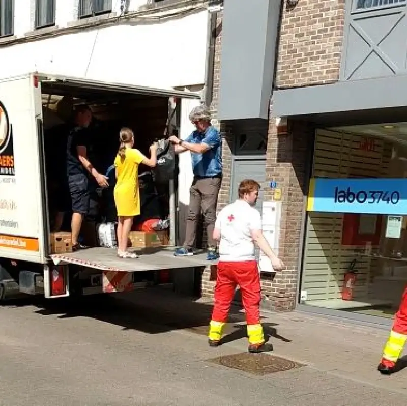 Stad Bilzen schenkt 10.000 euro aan Waalse slachtoffers van wateroverlast