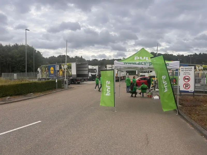 Vakbonden blokkeren vijf distributiecentra van Lidl: "werkdruk is niet langer houdbaar"