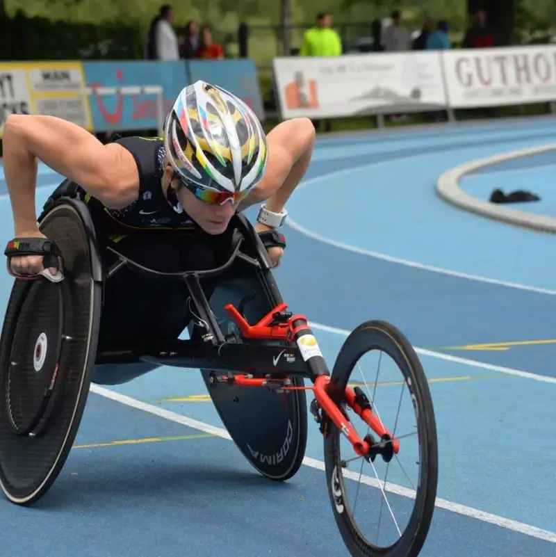Rolstoelatlete Marieke is overleden